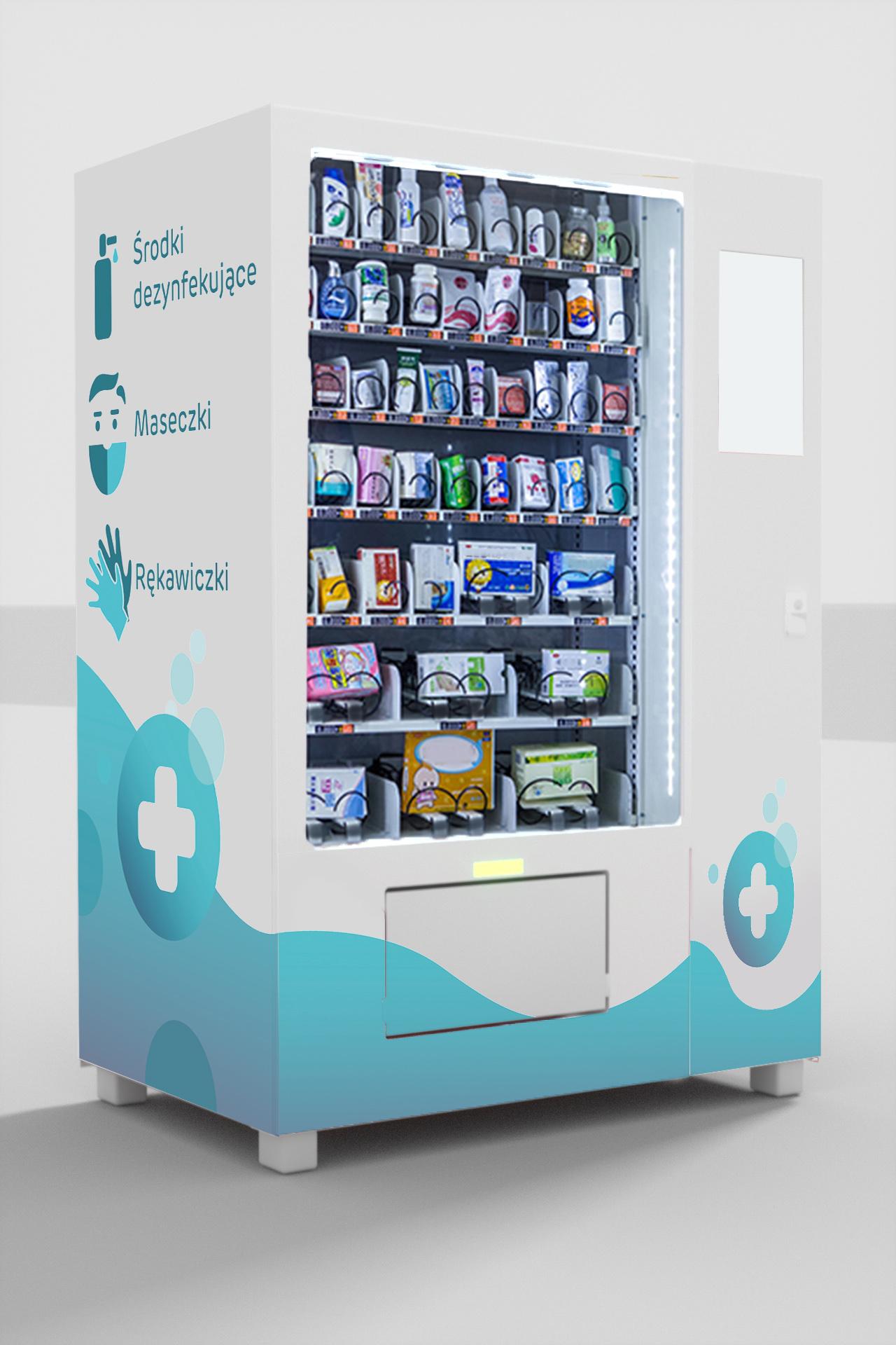 Maseczkomat wizualizacja2 1 - Mask vending machines